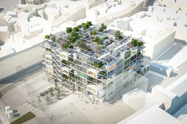 IKEA Wien Westbahnhof — HKLS- und BIM-Planung Gewerbebau, Bild 1