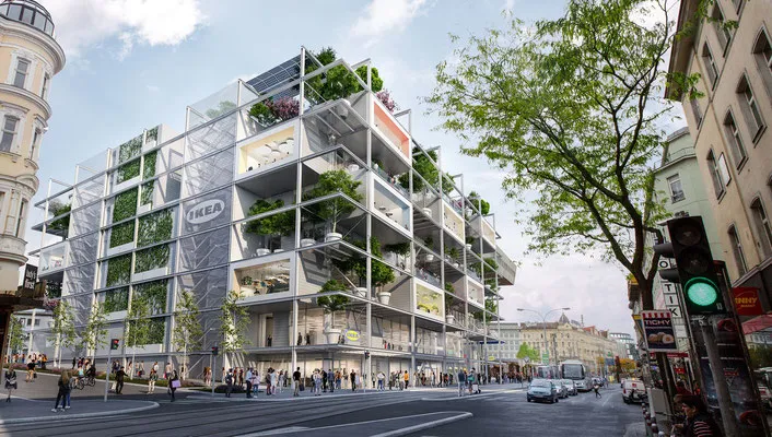 IKEA Wien Westbahnhof — HKLS- und BIM-Planung Gewerbebau, Bild 2