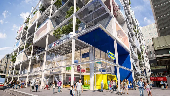 IKEA Wien Westbahnhof — HKLS- und BIM-Planung Gewerbebau, Bild 3