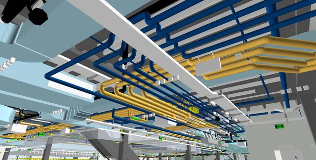 IKEA Wien Westbahnhof — BIM-Modell Haustechnik, Bild 4