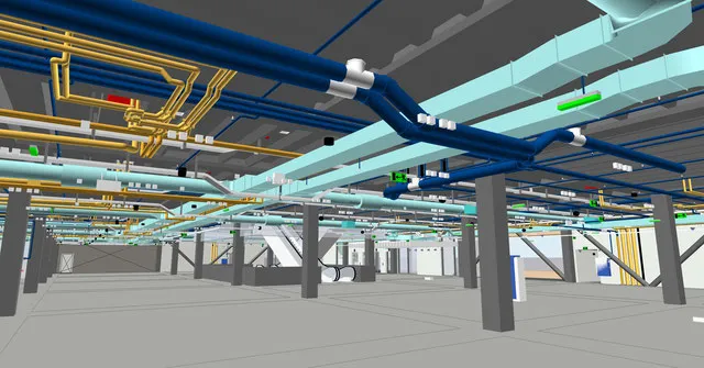 IKEA Wien Westbahnhof — BIM-Modell Haustechnik, Bild 6