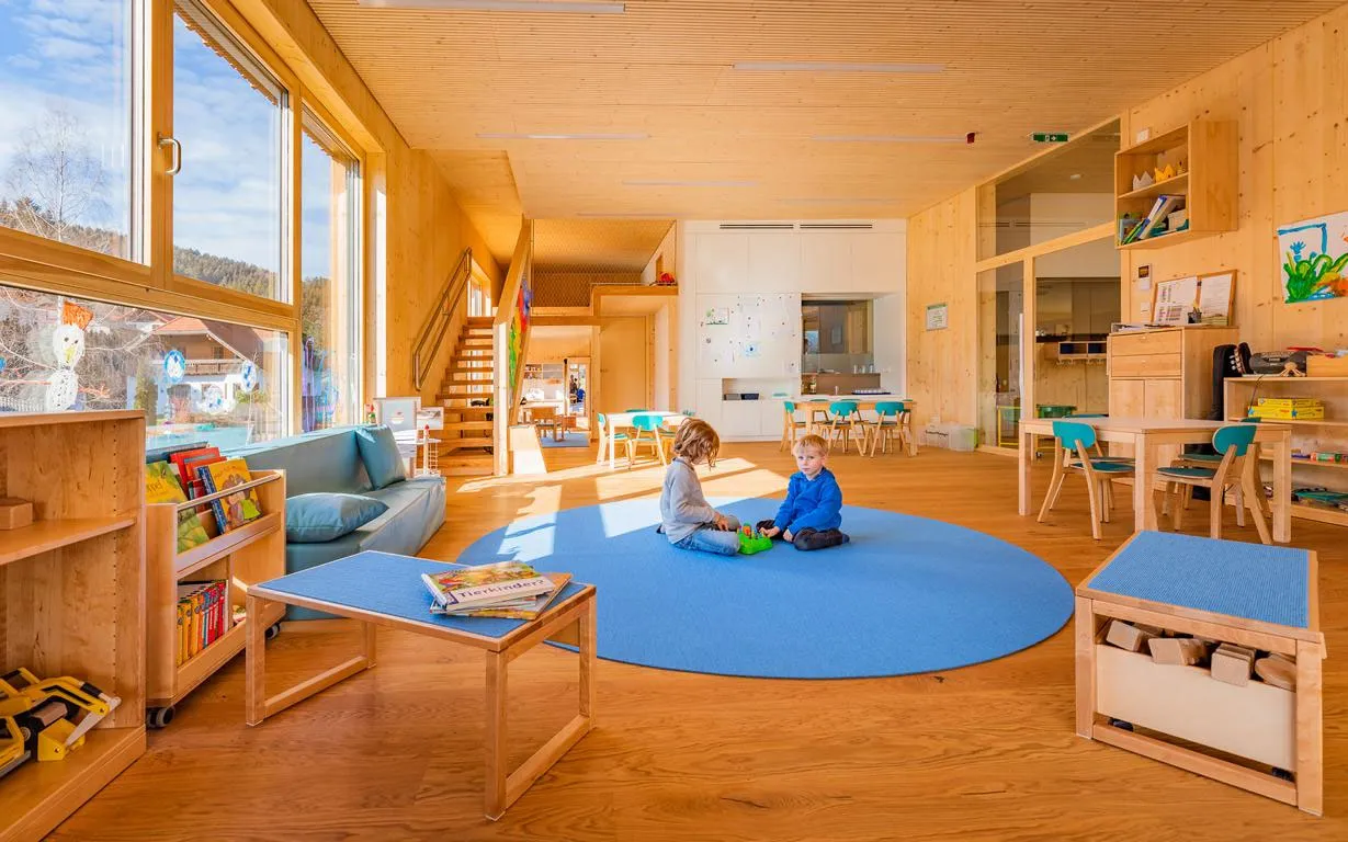 Kindergarten Aspangberg — HKLS-Planung Bildungsbau, Bild 5