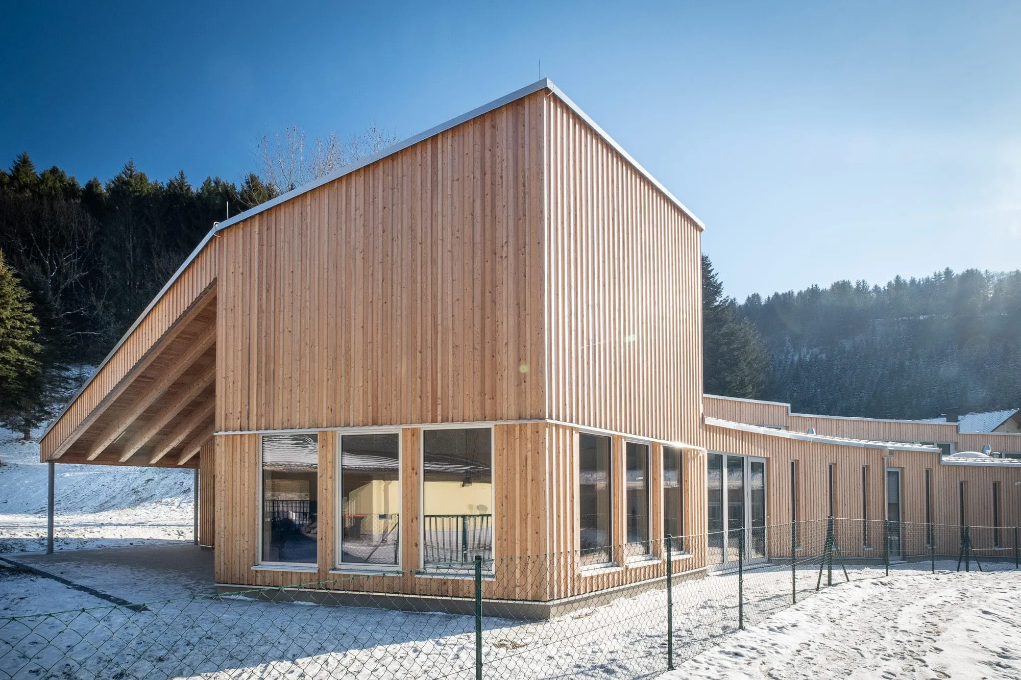 Kindergarten St. Anton a.d. Jessnitz — HKLS-Planung Bildungsbau, Bild 2