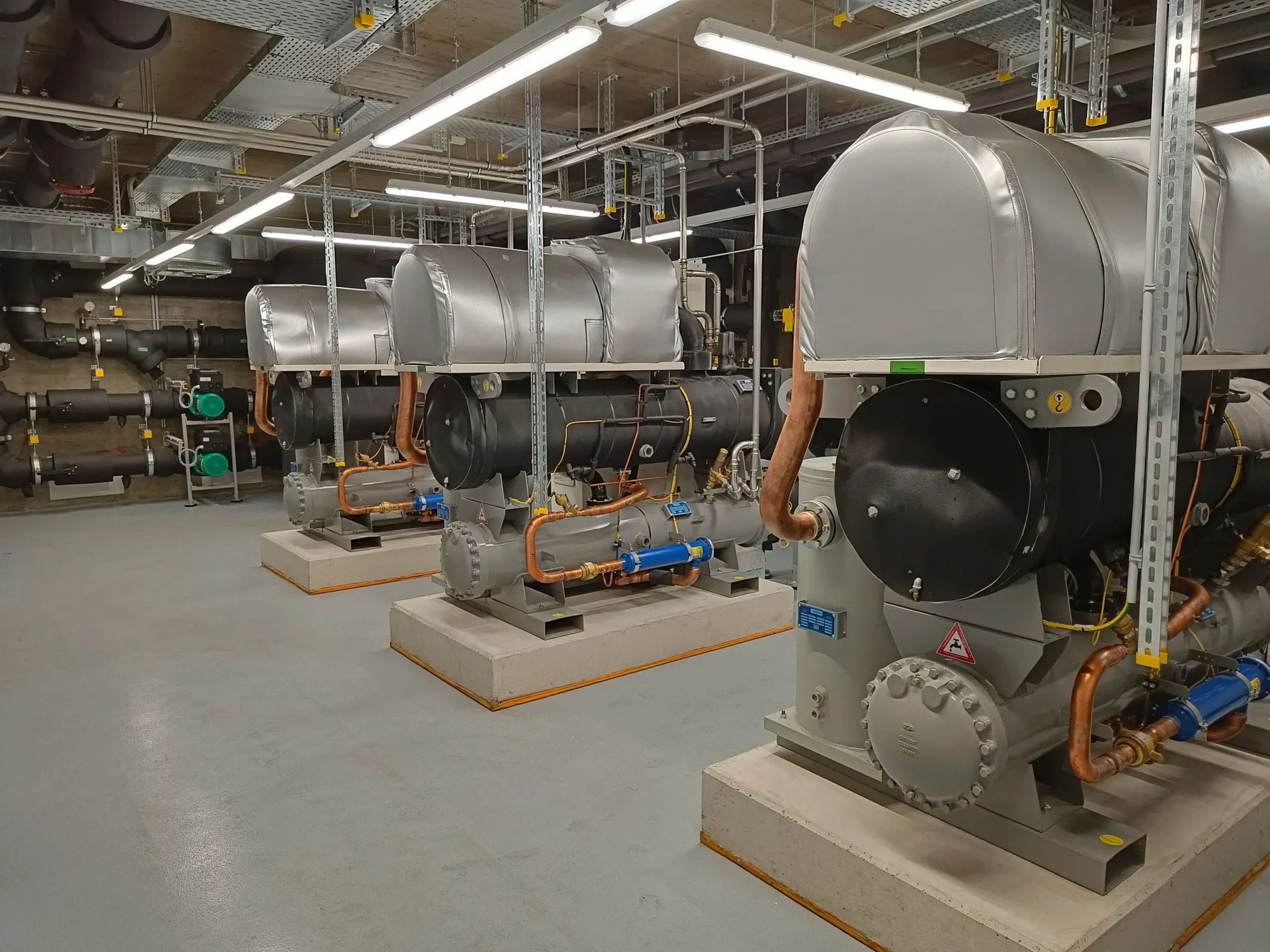 Rechenzentrum (vertraulich) — HKLS-Planung und Fachbauaufsicht nach EN50600, Bild 1