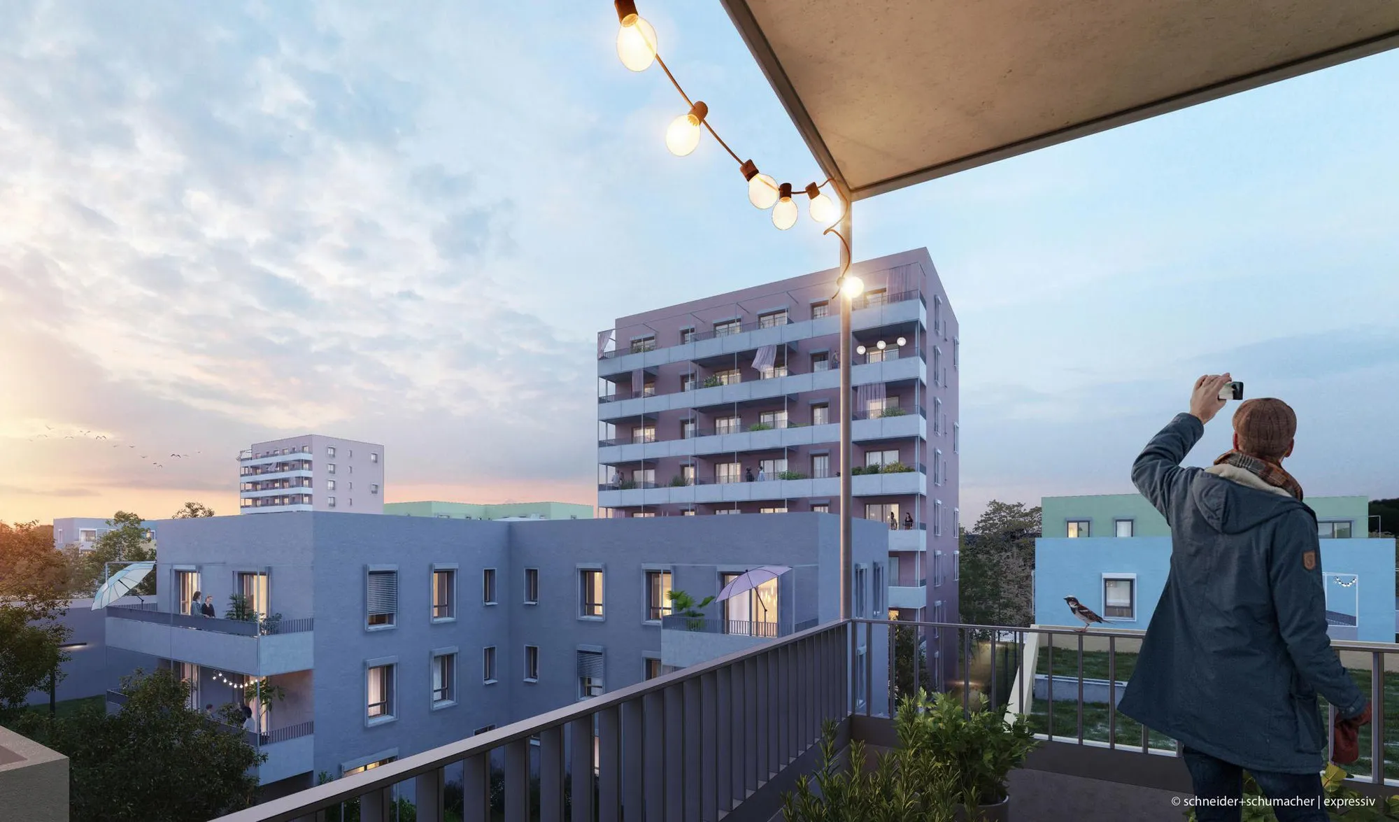 WHA Wildgarten — HKLS-Planung Wohnbau, Bild 2